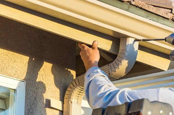 seamless gutter installation reduces the likelihood of leaks and clogs compared to traditional sectional gutters